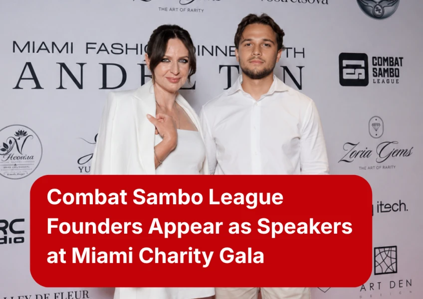 Combat Sambo League Founders Appear as Speakers at Miami Charity Gala